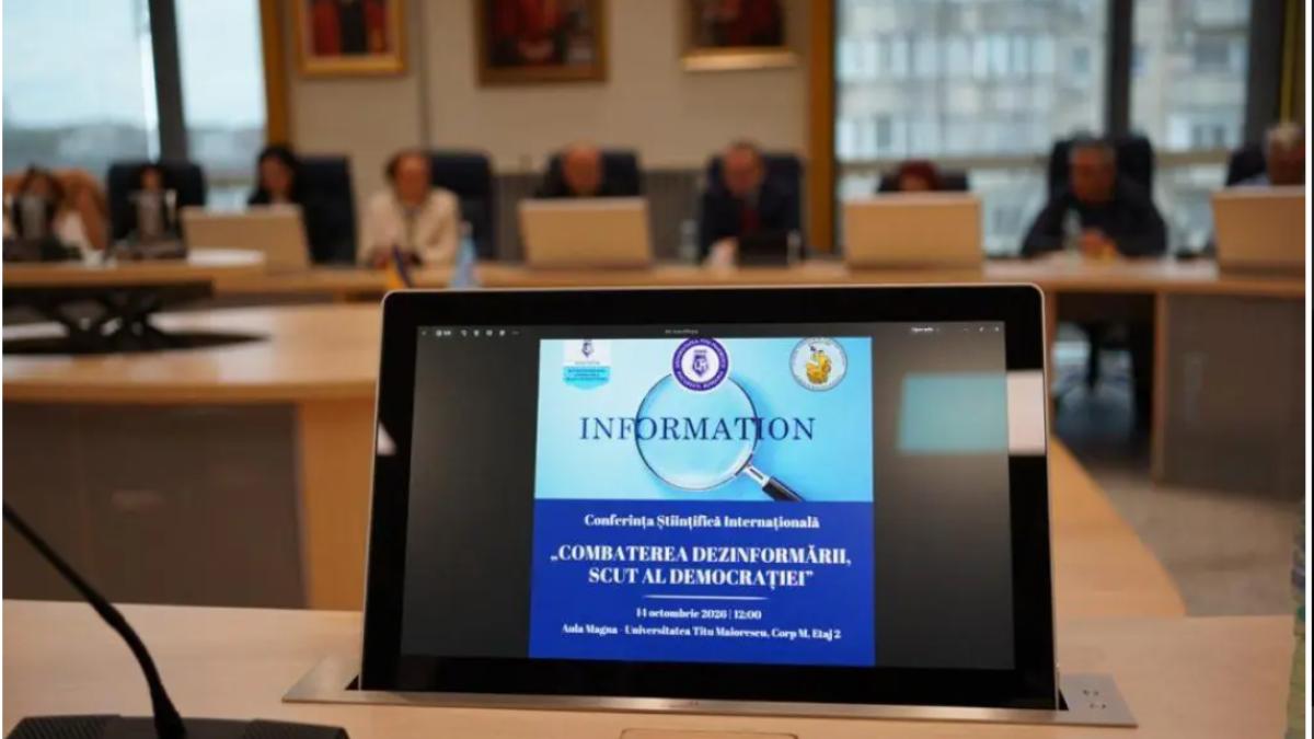 de la inforadar la revolutia 6 0 cum combatem dezinformarea prin educatie si reglementare solutii propuse la conferinta universitatii titu maiorescu