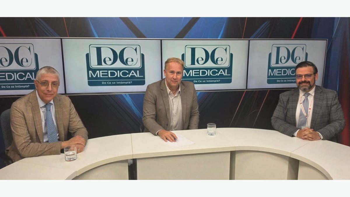 Victor Costache și Silviu Dumitrescu, la DC Medical și DC News