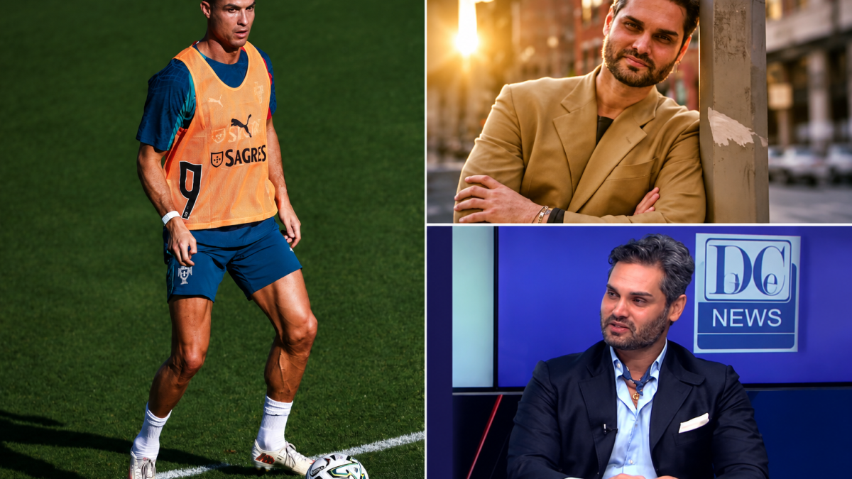 Colaj sportiv cu portrete contrastante