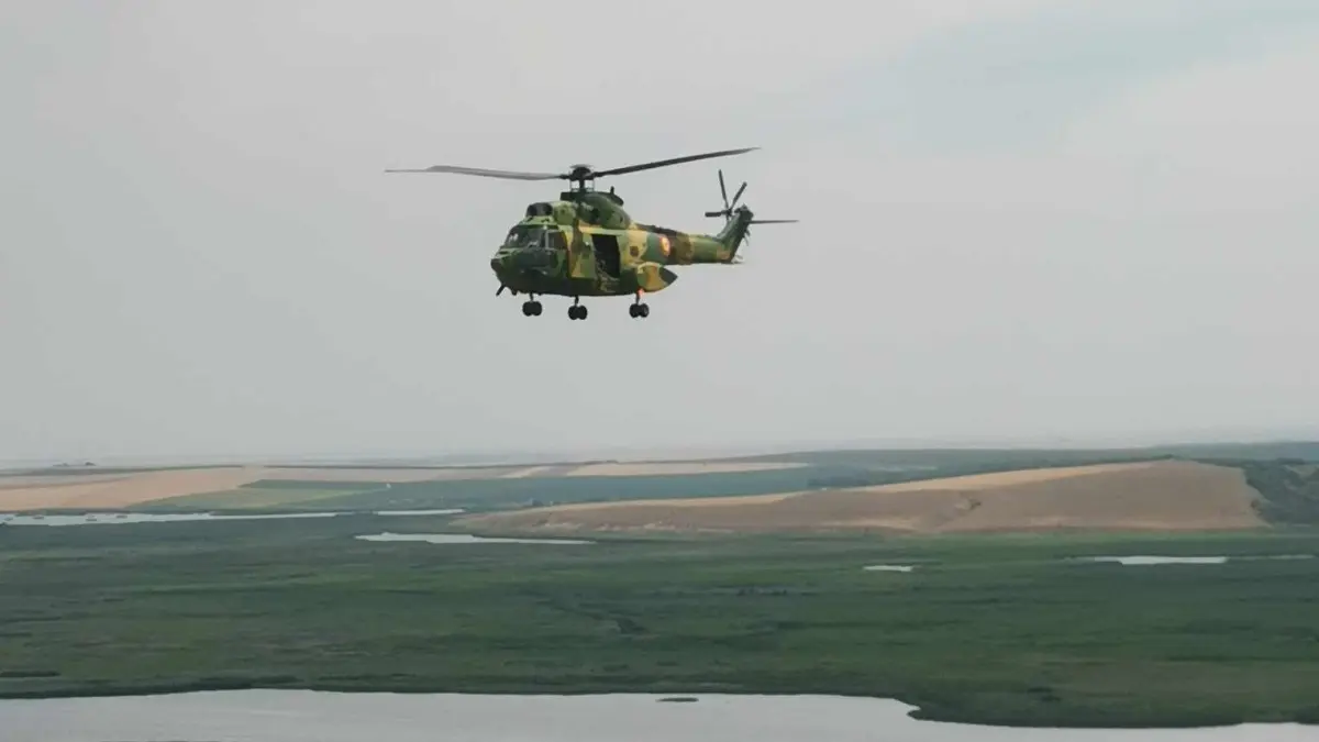Atac cu drone rusești aproape de România. Elicopter IAR 330 Puma, ridicat de urgență, RO ALERT în Tulcea