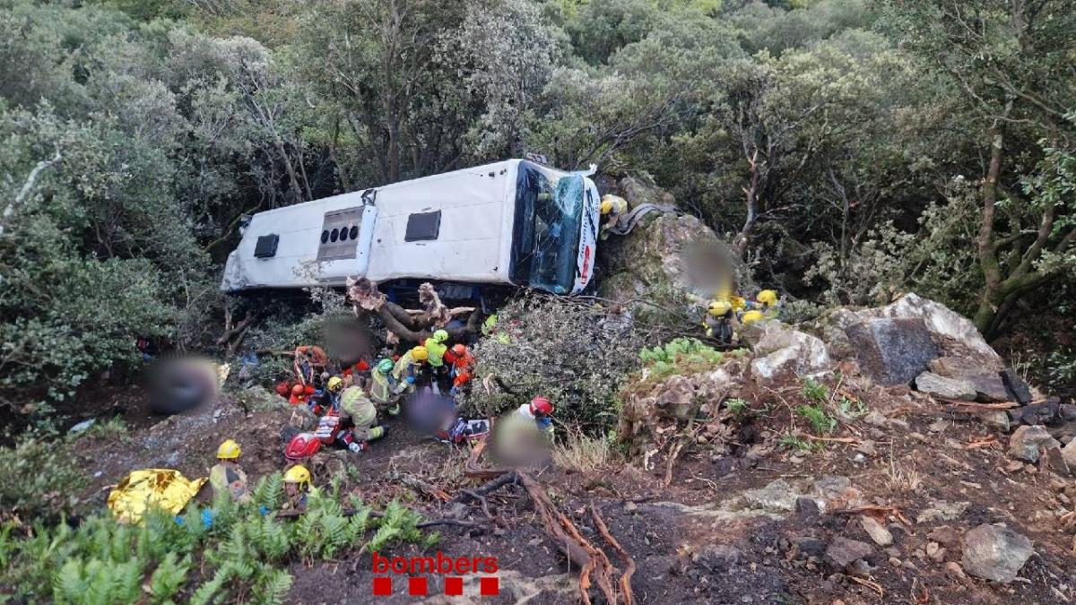 accident spania autobuz