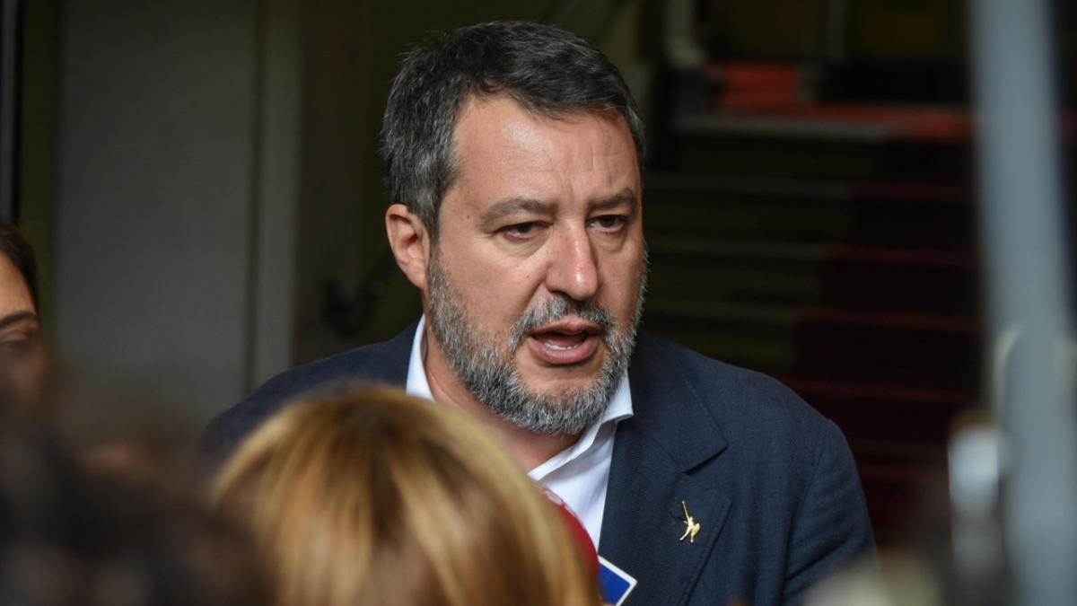 Viceprim-ministrul italian Matteo Salvini