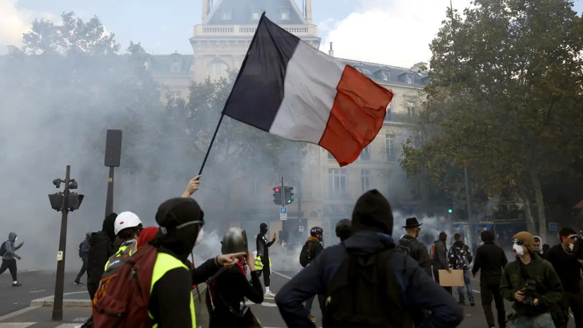 proteste in franta