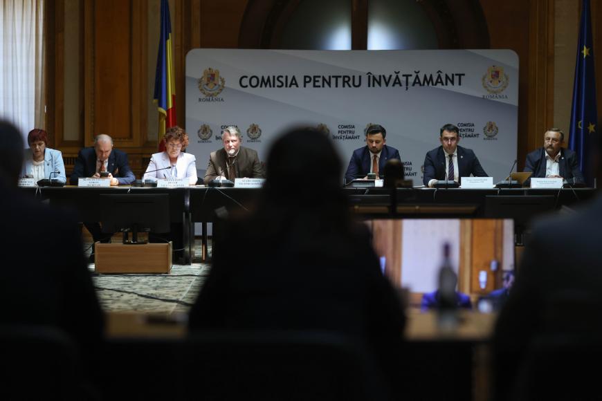 Audierea în comisiile de specialitate a miniștrilor desemnați pentru a face parte din guvernul condus de Adrian Veștea, la Palatul Parlamentului din București, 22 iunie 2026. Inquam Photos / George Călin
