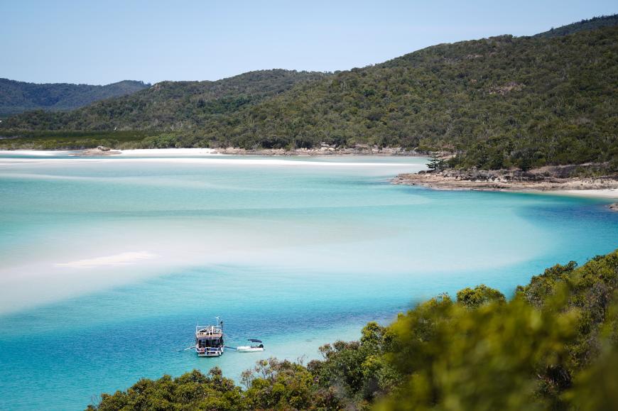 Whitehaven Beach din Australia. Sursa foto: Pexels