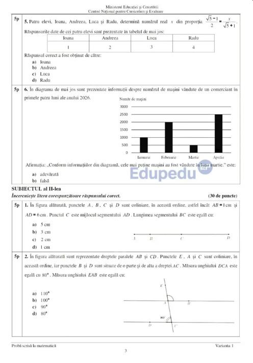 subiecte matematica 2026 evaluarea nationala (2)