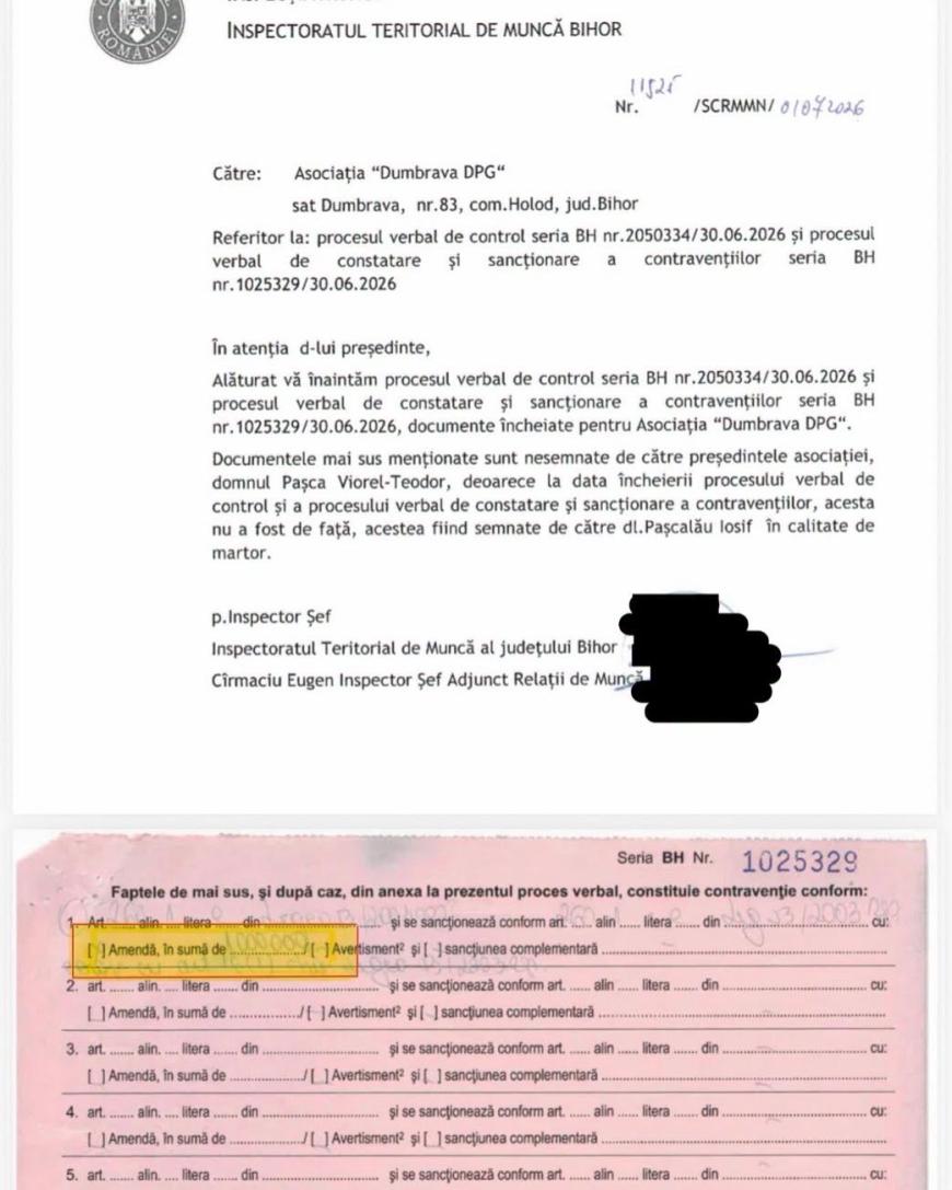 Doseanu, avocatul lui Pasca, susține că Asociația Dumbrava tocmai a fost amendată cu 1.000.000 de lei