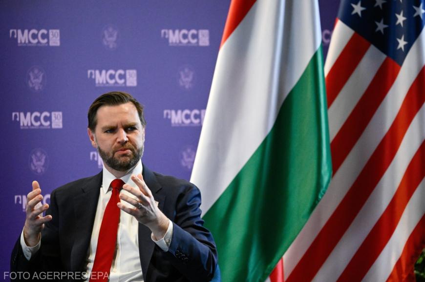 Vicepreședintele american JD Vance. Sursa foto: Agerpres