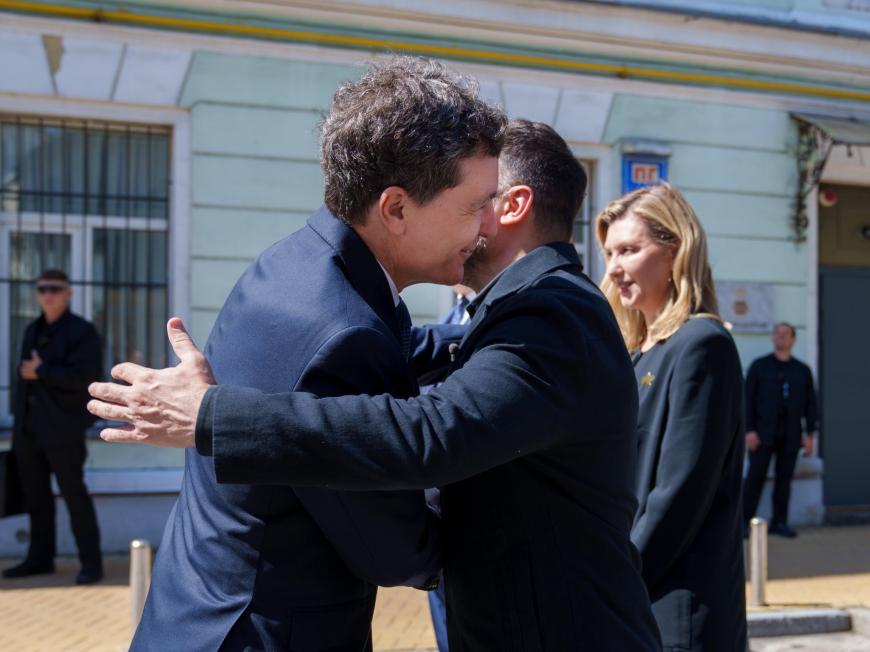 Nicuşor Dan reafirmă sprijinul pentru Ucraina chiar de la Kiev