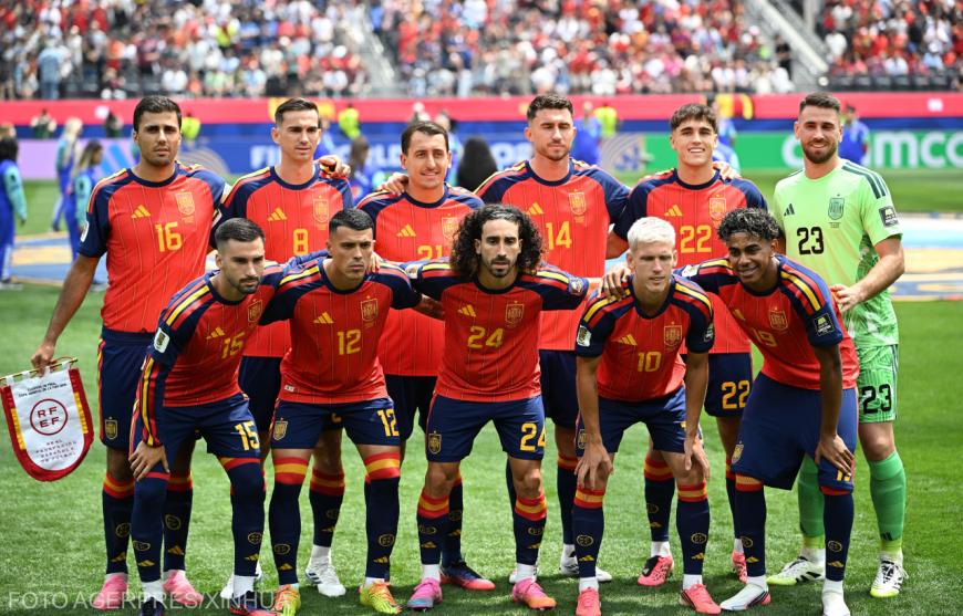 Echipa națională de fotbal a Spaniei/ CM 2026. Sursa foto: Agerpres