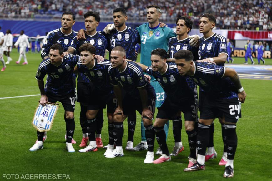 Echipa națională de fotbal a Argentinei/ CM 2026. Sursa foto: Agerpres