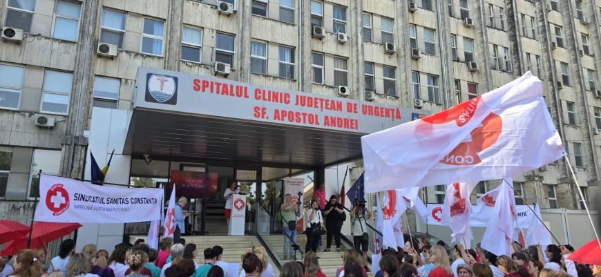 LIVE TEXT. De ce au ajuns cadrele medicale în stradă. Lider SANITAS, mesaj din Constanța: „Protestele au devenit inevitabile” / update