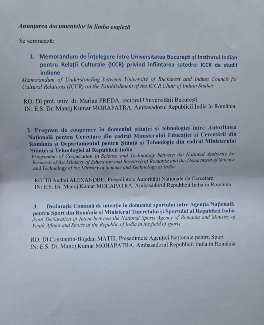 Președinta Indiei, în România, la Palatul Cotroceni FOTO. Documentele care vor fi semnate astăzi la Cotroceni