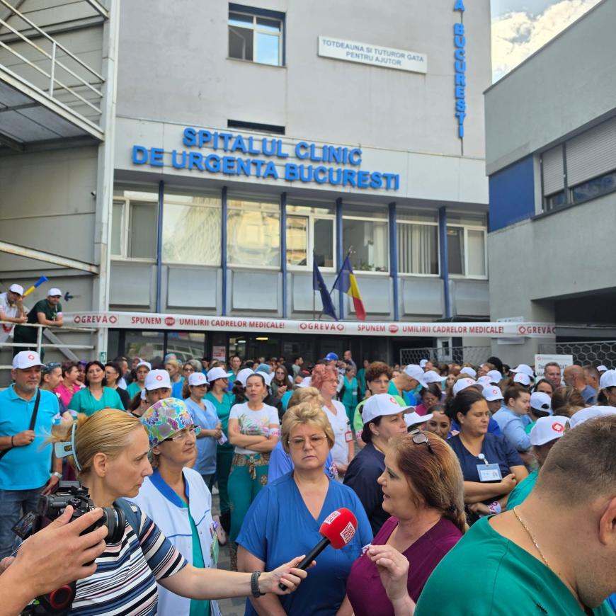 Grevă generală în Sănătate, marți, 28 iulie. Ce servicii medicale sunt afectate și ce se întâmplă cu pacienții / 