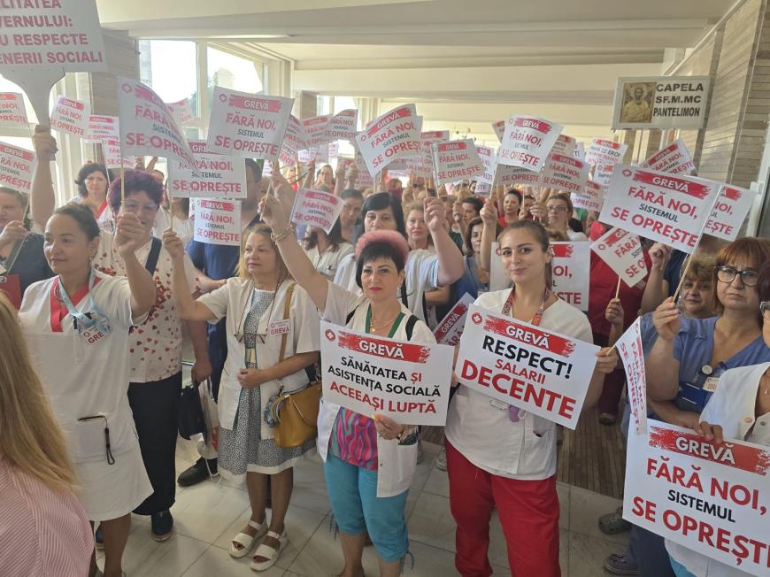 Grevă generală în Sănătate, ziua a doua. Câți bani pierde un medic pentru o zi de grevă / Pîslaru anunță încă două săptămâni de negocieri pe legea salarizării