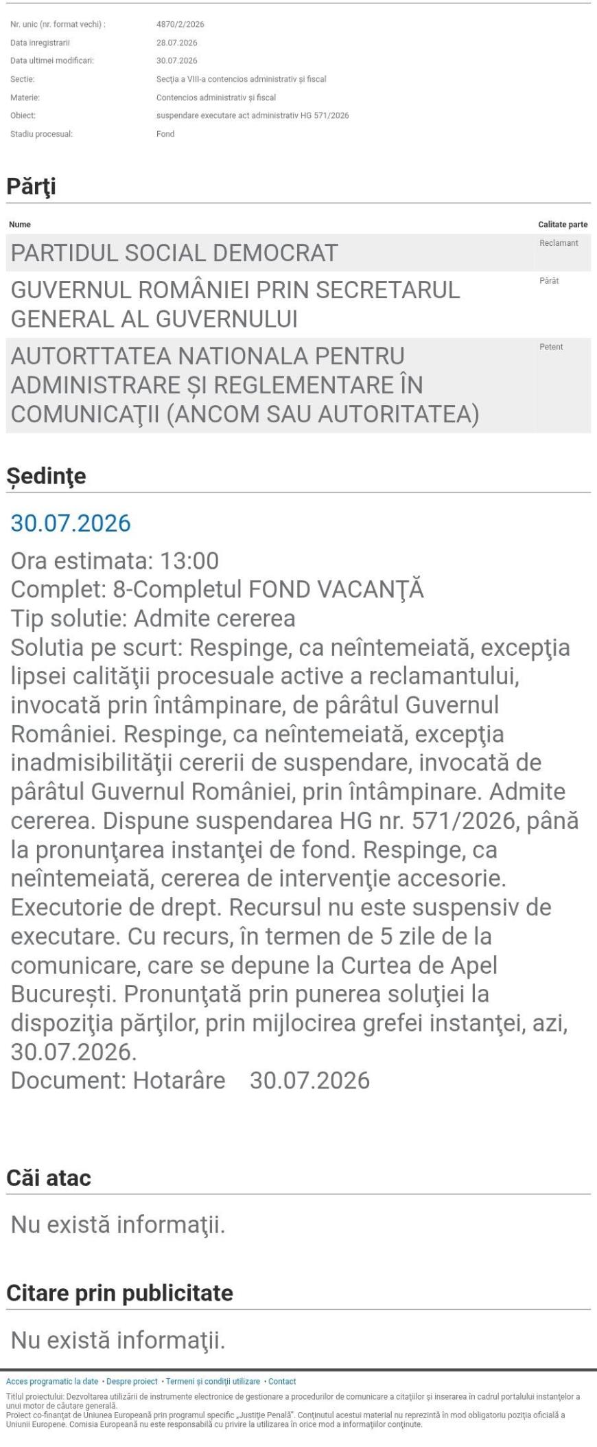 hotărâre