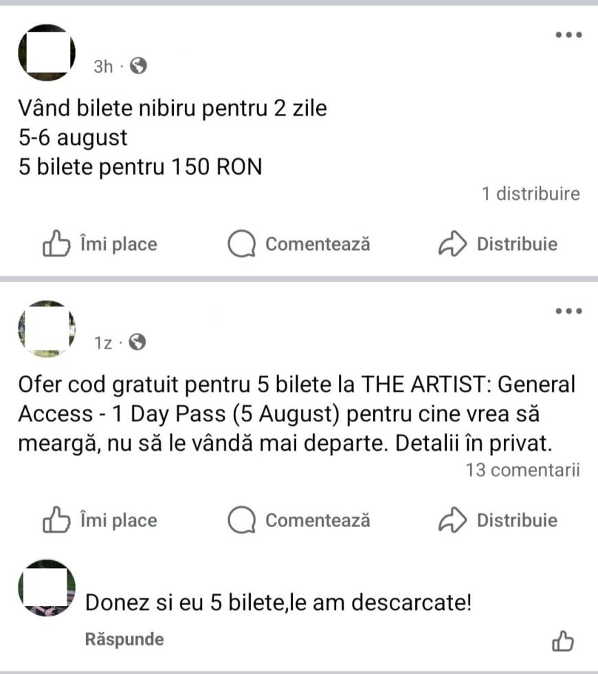 Am descoperit cea mai profitabilă „afacere” a verii! Cum se fac bani pe Facebook din biletele gratuite date de Selly la Nibiru / foto