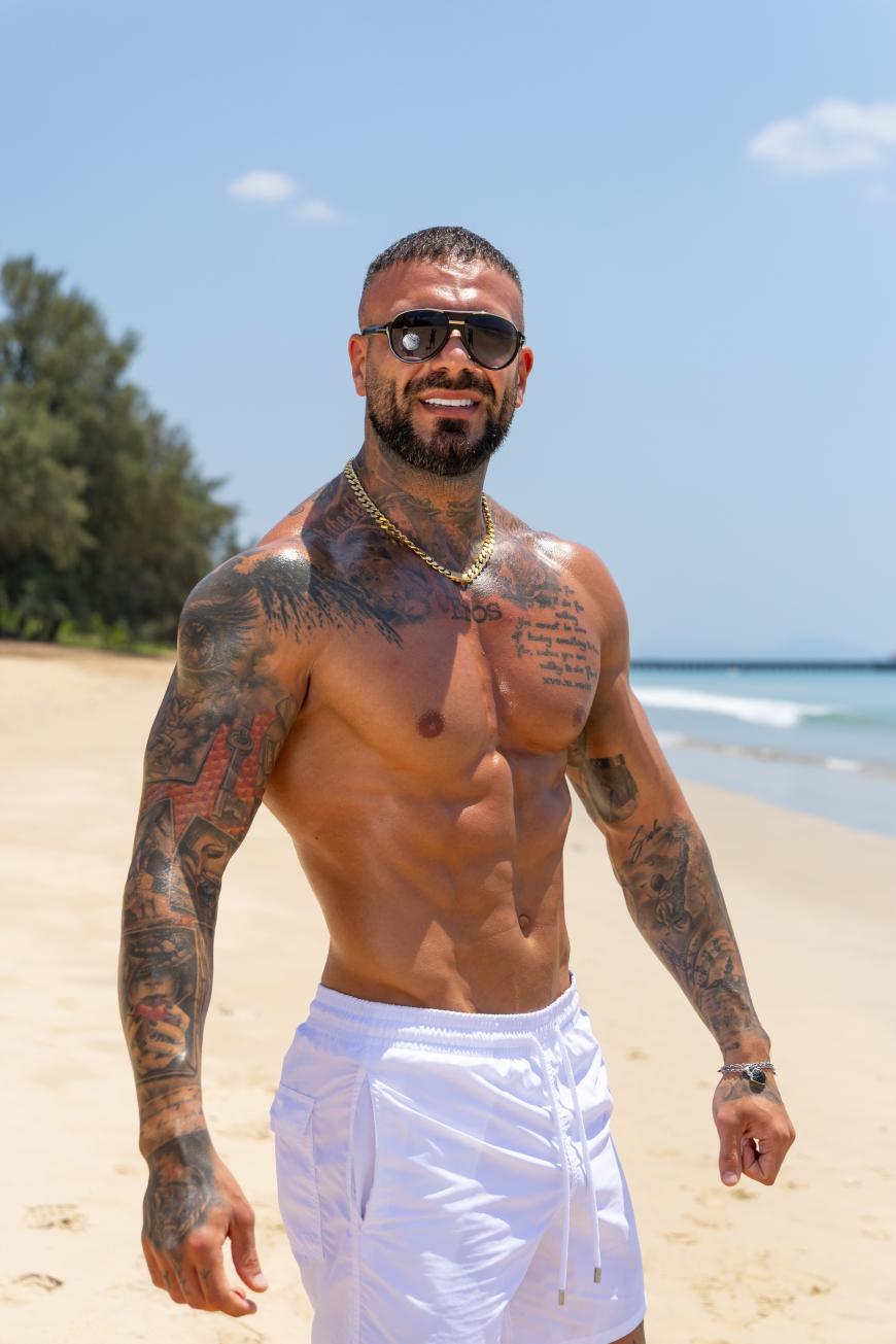 Ispite Insula Iubirii: Cine sunt ispitele masculine Narcis Bujor, Vlad Calomfir (DJ CalVee) și Alberto Grecu FOTO