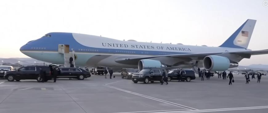 Desfășurarea de forțe la plecarea lui Donald Trump din Turcia/ captură video