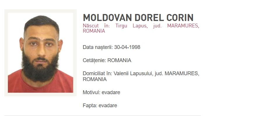 deținut evadat