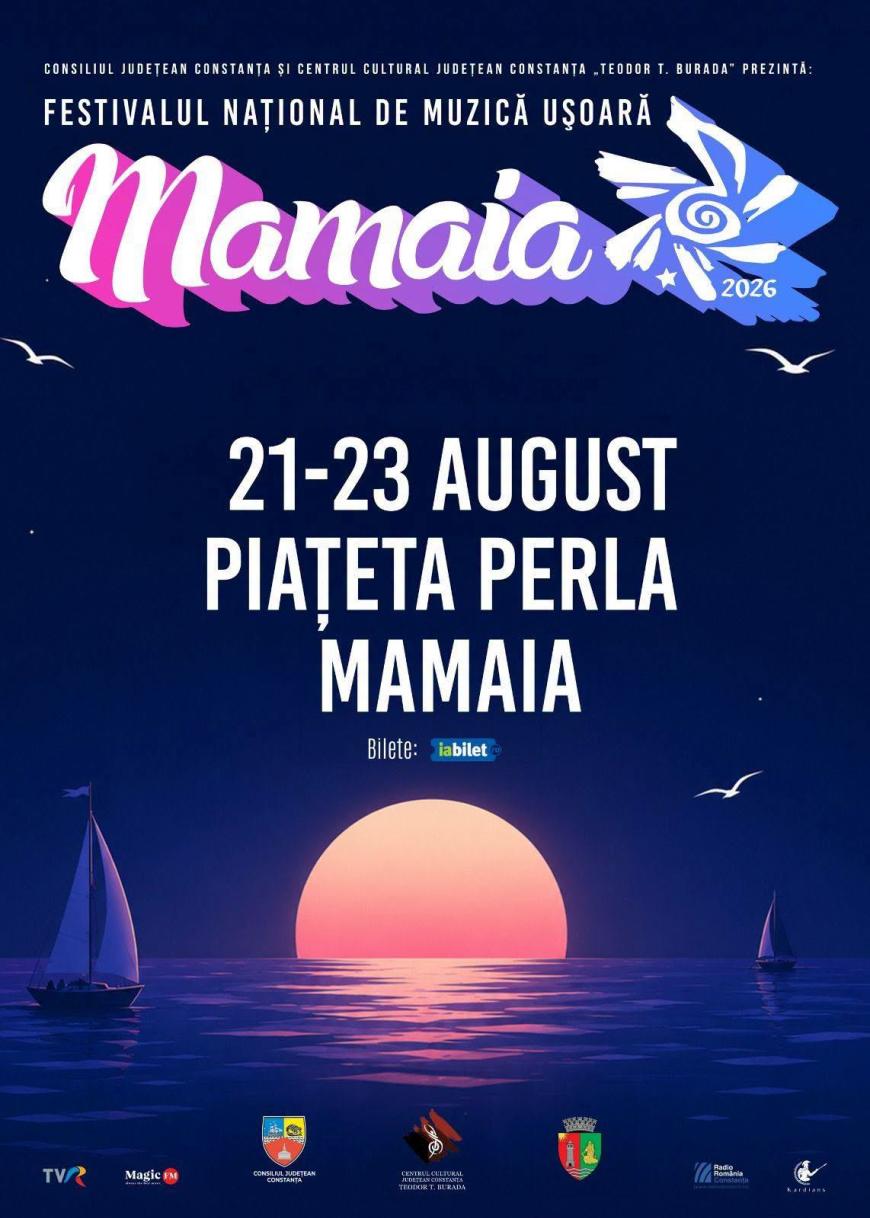 Festivalul „Mamaia”. Vara continuă pe litoral: trei seri de muzică live la malul mării