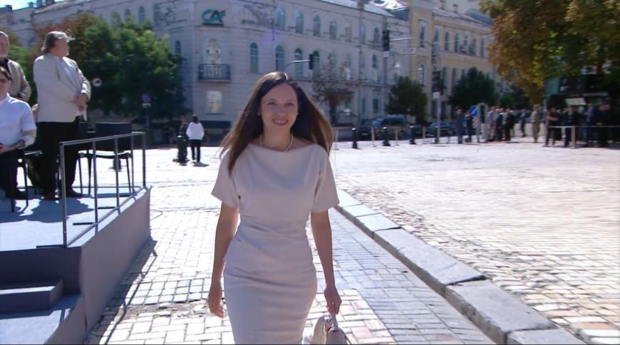 Mirabela Grădinaru a mers la Kiev fără președintele Nicușor Dan - FOTO / VIDEO