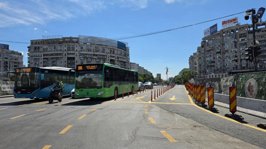 Restricțiile de circulație din Piața Unirii, ridicate înainte de începutul noului an școlar. Daniel Băluţă: Ne-am ținut de cuvânt