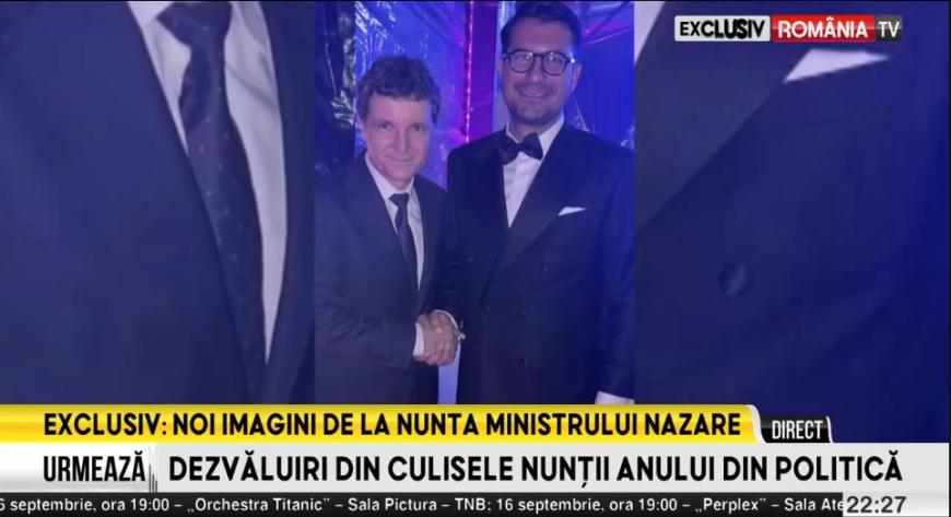 Alexandru Nazare a spus „DA” astăzi: „Vai de mine! Sunt foarte emoționat“. Update: Nicușor Dan și Mirabela Grădinaru au sosit la petrecere