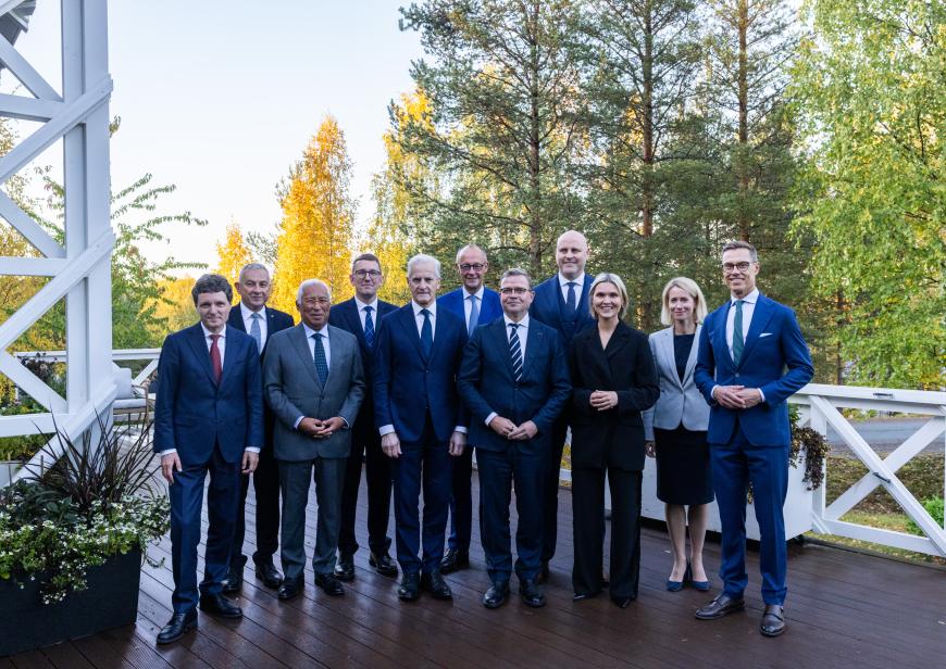Nicușor Dan, întâlnire cu Friedrich Merz în Finlanda