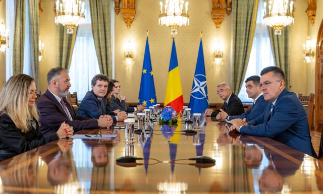 Nicușor Dan, declarații de presă după consultările cu partidele