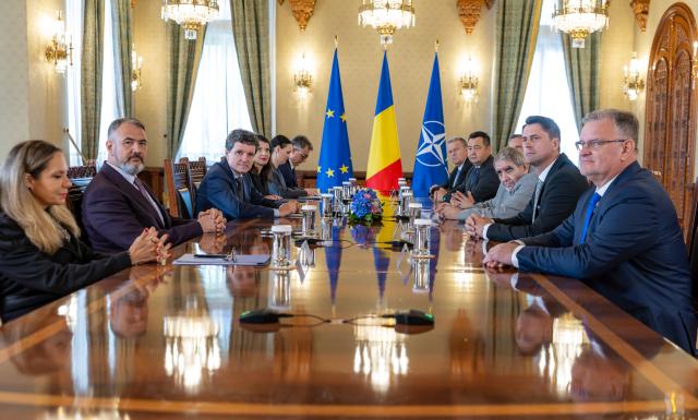 Nicușor Dan, declarații de presă după consultările cu partidele
