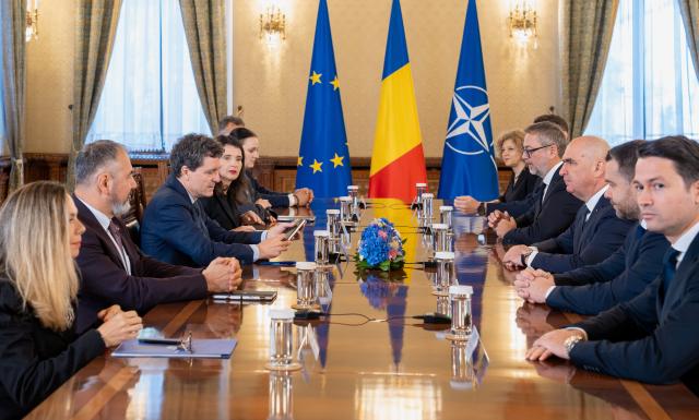 Nicușor Dan, declarații de presă după consultările cu partidele
