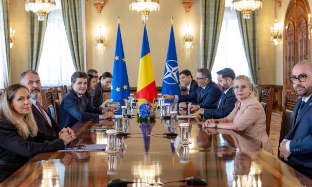 Nicușor Dan, declarații de presă după consultările cu partidele