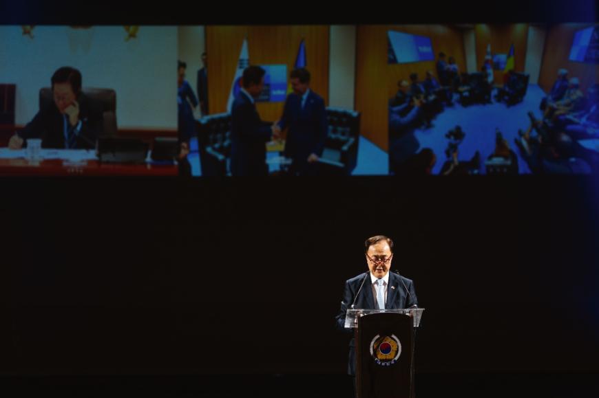 Noul ambasador al Coreei de Sud la București, Excelența Sa Hur Seung-chul