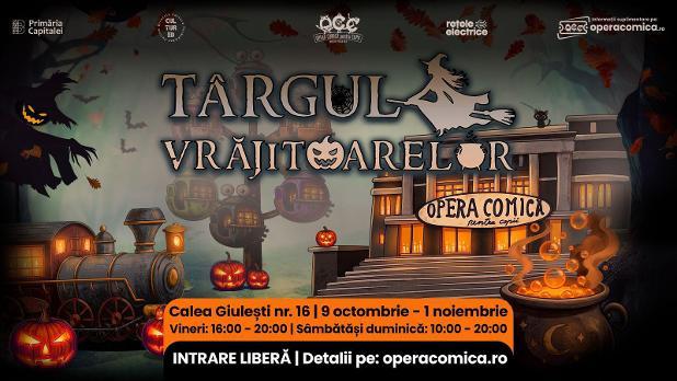 Festivalul Vrăjitoarelor are loc între 9 octombrie și 1 noiembrie la Opera Comică pentru Copii
