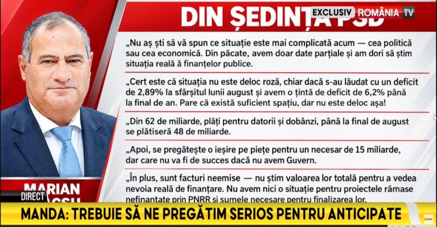 PSD se pregăteşte de alegeri anticipate. Stenograme din şedinţa social-democraţilor: Guvernul Niculescu, şanse 50-50