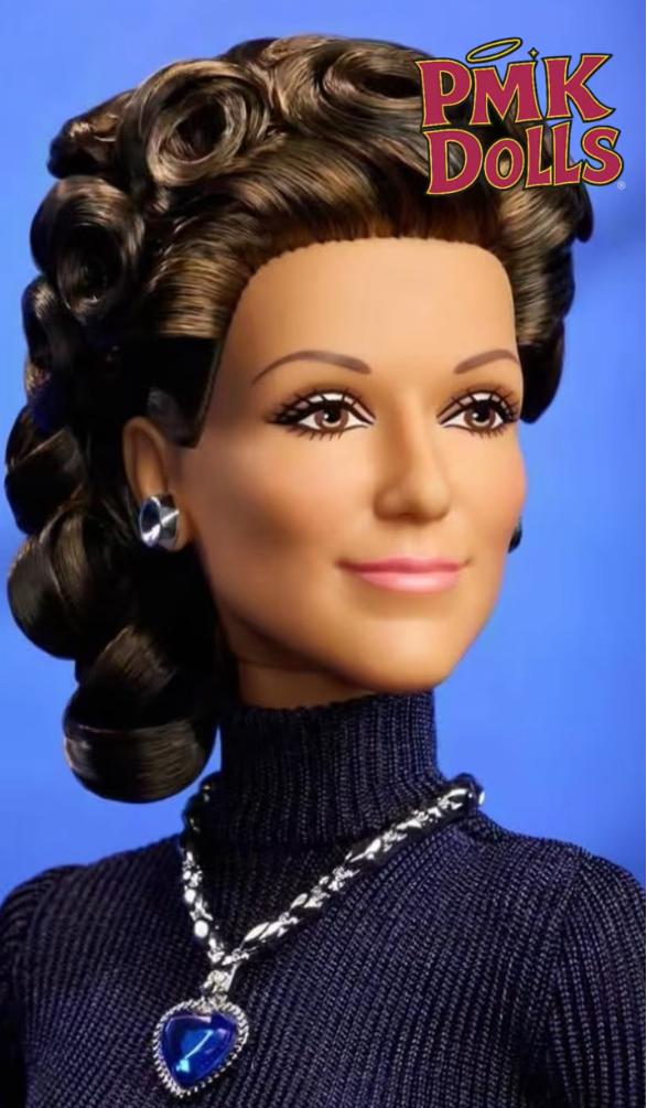 Păpușa Celine Dion / FOTO: captură video PMK DOLLS (YouTube)