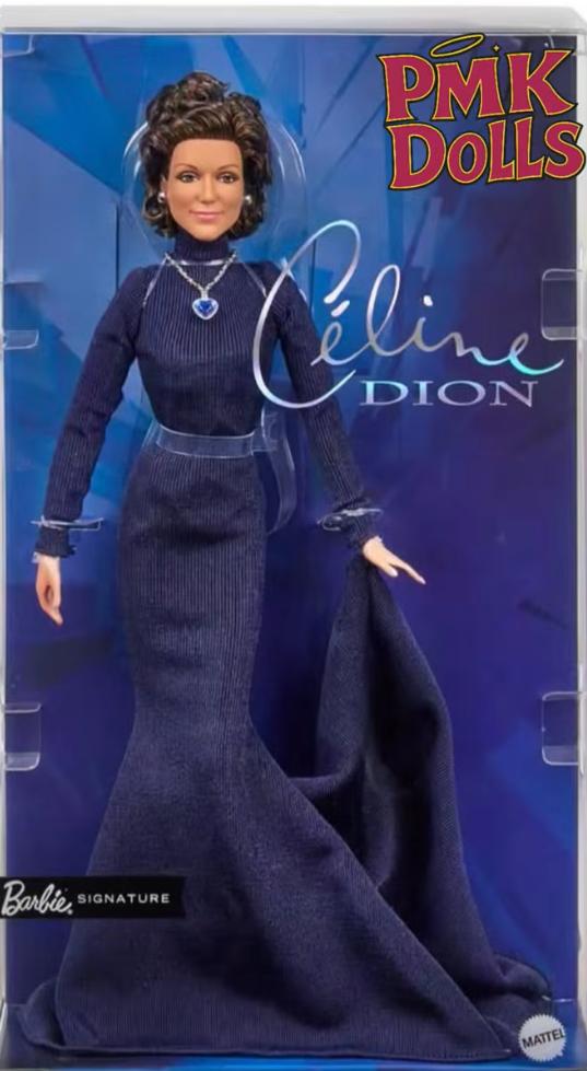 Păpușa Celine Dion / FOTO: captură video PMK DOLLS (YouTube)