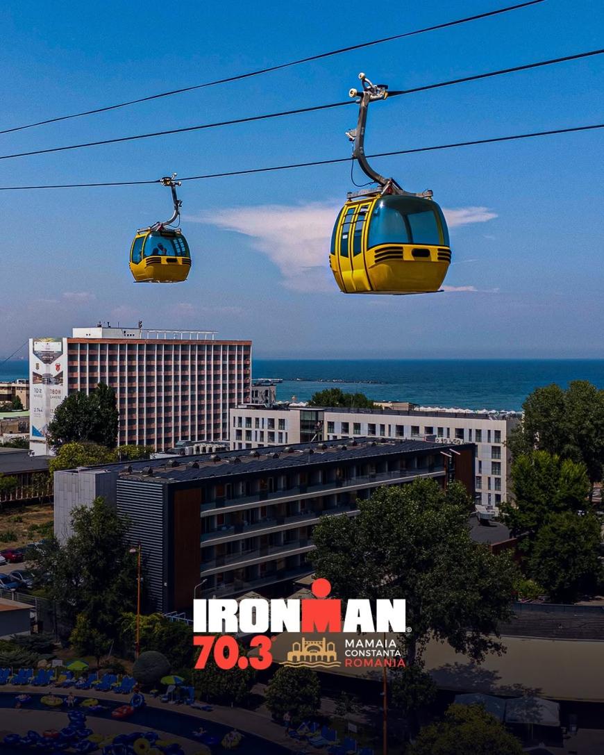 Județul Constanța găzduiește prima cursă IRONMAN 70.3 din România