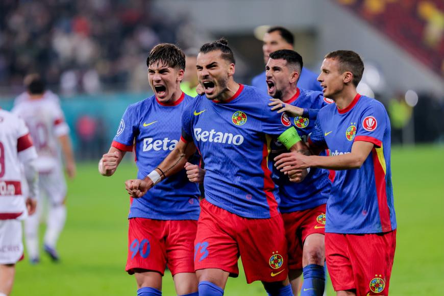 Laurențiu Reghecampf (FCSB), după victoria cu FC Rapid: Diferența a făcut-o echipa
