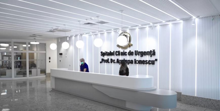 FOTO: captură video Facebook Spitalul Clinic de Urgență Prof. Dr. Agrippa Ionescu