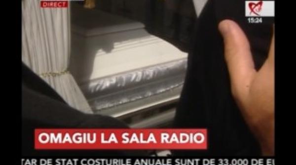 trupul madalinei manole a fost depus la sala radio
