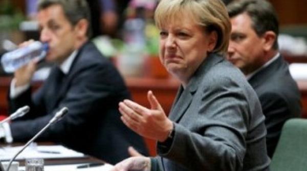 angela merkel avertizeaza ca germania ar putea renunta la euro