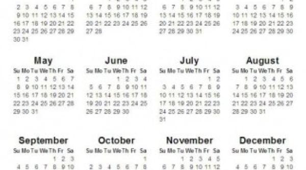 duminica prima zi din saptamana