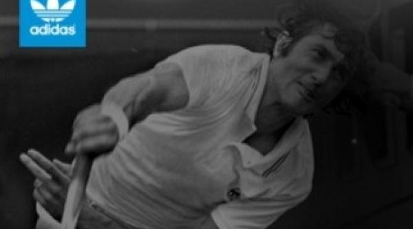 tricou cu ilie nastase de la adidas