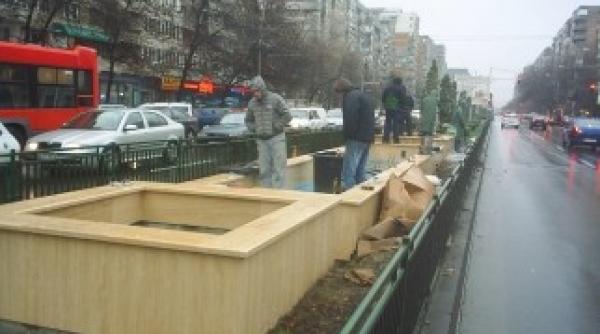 doua fantani unguresti de peste 100 de mii de euro strica aspectul bulevardului iuliu maniu din capitala