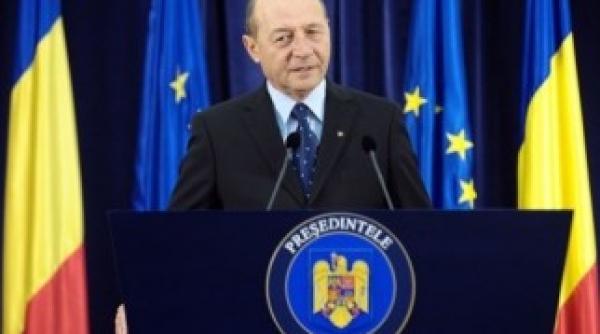traian basescu miercuri la aman