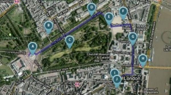 google a realizat itinerariul 3d al nuntii regale din marea britanie video