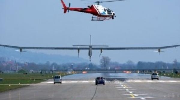 primul zbor international al avionului solar elvetian