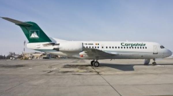 aterizare de urgenta pe aeroportul din timisoara a unei aeronave carpatair